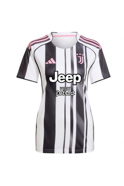 Juventus Khephren Thuram #19 Jalkapallovaatteet Naisten Kotipaita 2025-26 Lyhythihainen Juventus Khephren Thuram #19 Jalkapallovaatteet Naisten Kotipaita 2025-26 Lyhythihainen